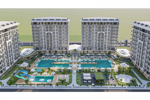 آپارتمان در  Alanya ، امارات متحده عربی 1 خوابه ، 50 متر مربع.  شماره 58897 - 12