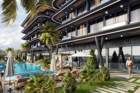 آپارتمان در  Alanya ، امارات متحده عربی 1 خوابه ، 40 متر مربع.  شماره 58994 - 2