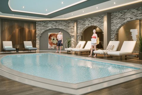 آپارتمان در در Panorama Suite Park Avsallar Alanya ، امارات متحده عربی 2 خوابه ، 78 متر مربع.  شماره 57522 - 22