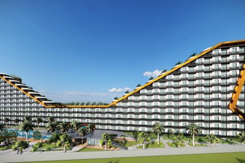 آپارتمان در  Antalya ، امارات متحده عربی 1 خوابه ، 55 متر مربع.  شماره 58837 - 28