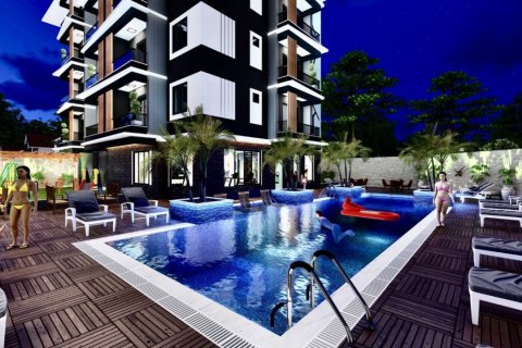 آپارتمان در  Alanya ، امارات متحده عربی 1 خوابه ، 50 متر مربع.  شماره 59232 - 1