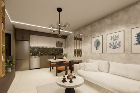 آپارتمان در  Alanya ، امارات متحده عربی 1 خوابه ، 60 متر مربع.  شماره 58883 - 15