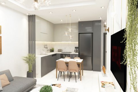آپارتمان در  Alanya ، امارات متحده عربی 1 خوابه ، 50 متر مربع.  شماره 58874 - 14