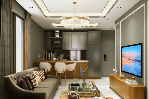 آپارتمان در  Alanya ، امارات متحده عربی 1 خوابه ، 54 متر مربع.  شماره 59236 - 10