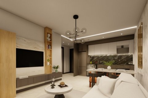 آپارتمان در  Alanya ، امارات متحده عربی 1 خوابه ، 60 متر مربع.  شماره 58883 - 16