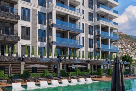 آپارتمان در  Alanya ، امارات متحده عربی 1 خوابه ، 58 متر مربع.  شماره 58951 - 13