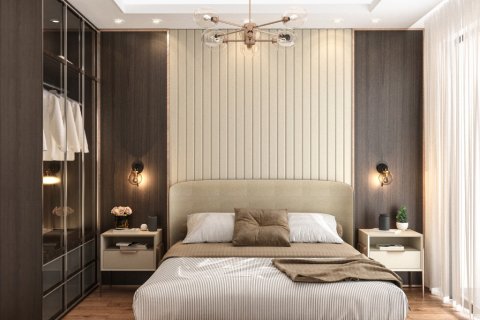 آپارتمان در  Alanya ، امارات متحده عربی 1 خوابه ، 52 متر مربع.  شماره 58944 - 10