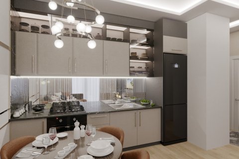 آپارتمان در  Alanya ، امارات متحده عربی 1 خوابه ، 55 متر مربع.  شماره 58925 - 16