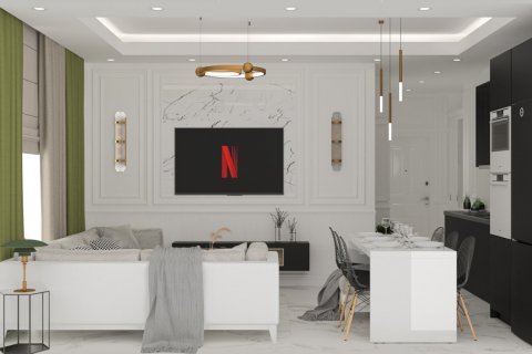 آپارتمان در  Alanya ، امارات متحده عربی 1 خوابه ، 55 متر مربع.  شماره 58809 - 18