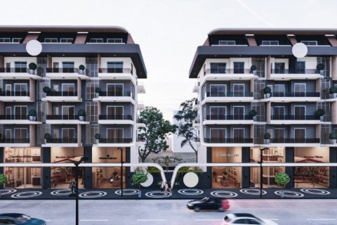 آپارتمان در  Alanya ، امارات متحده عربی 1 خوابه ، 54 متر مربع.  شماره 58961 - 3