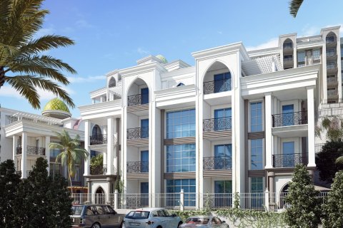 آپارتمان در Kargicak، در Alfirdaus Residence Alanya ، امارات متحده عربی 1 خوابه ، 60 متر مربع.  شماره 62105 - 12