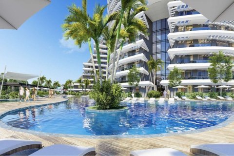 آپارتمان در  Antalya ، امارات متحده عربی 1 خوابه ، 54 متر مربع.  شماره 58825 - 5