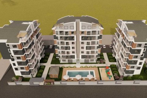 مجتمع مسکونی در Kepez،  Antalya ، امارات متحده عربی 145 متر مربع.  شماره 60402 - 1