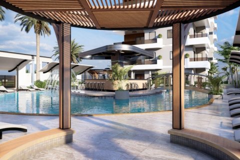 آپارتمان در  Alanya ، امارات متحده عربی 1 خوابه ، 55 متر مربع.  شماره 58925 - 4