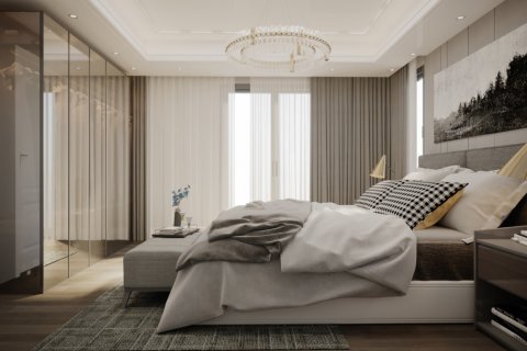 آپارتمان در  Alanya ، امارات متحده عربی 4 خوابه ، 175 متر مربع.  شماره 58863 - 27