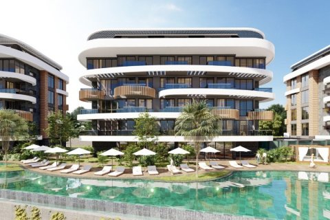 آپارتمان در  Alanya ، امارات متحده عربی 1 خوابه ، 60 متر مربع.  شماره 58940 - 6
