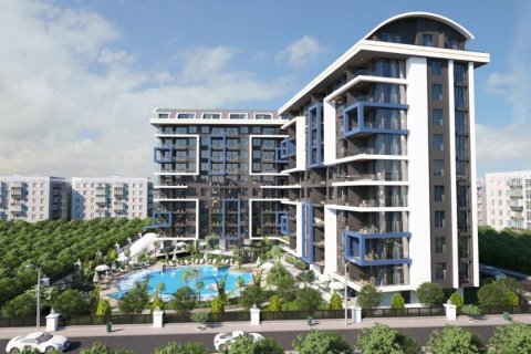 آپارتمان در  Alanya ، امارات متحده عربی 1 خوابه ، 60 متر مربع.  شماره 58906 - 9