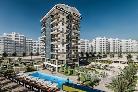 آپارتمان در  Alanya ، امارات متحده عربی 1 خوابه ، 57 متر مربع.  شماره 59010 - 5