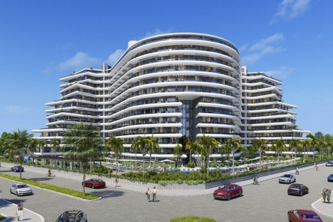 آپارتمان در  Antalya ، امارات متحده عربی 1 خوابه ، 54 متر مربع.  شماره 58825 - 1
