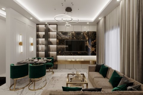 آپارتمان در  Alanya ، امارات متحده عربی 1 خوابه ، 69 متر مربع.  شماره 58801 - 15