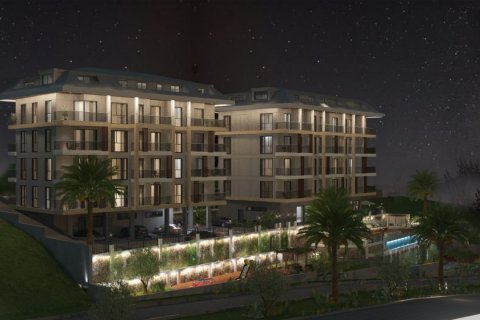 آپارتمان در  Alanya ، امارات متحده عربی 1 خوابه ، 50 متر مربع.  شماره 58874 - 8