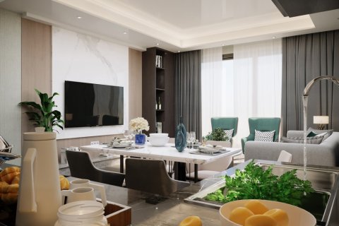 آپارتمان در  Alanya ، امارات متحده عربی 1 خوابه ، 55 متر مربع.  شماره 58862 - 24
