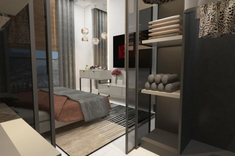 آپارتمان در  Alanya ، امارات متحده عربی 1 خوابه ، 50 متر مربع.  شماره 58874 - 19