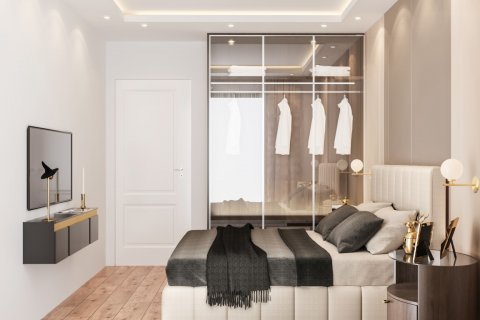 آپارتمان در  Alanya ، امارات متحده عربی 1 خوابه ، 52 متر مربع.  شماره 58944 - 19