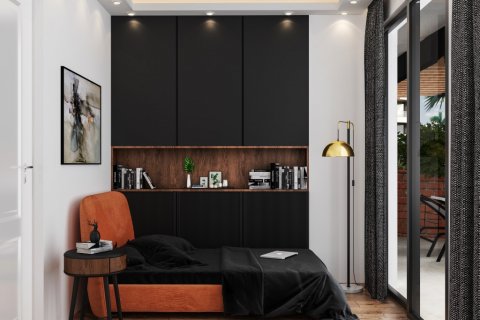 آپارتمان در  Alanya ، امارات متحده عربی 1 خوابه ، 52 متر مربع.  شماره 58944 - 26