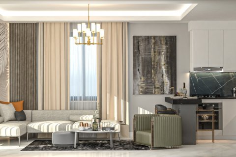 آپارتمان در  Alanya ، امارات متحده عربی 1 خوابه ، 112 متر مربع.  شماره 58788 - 12