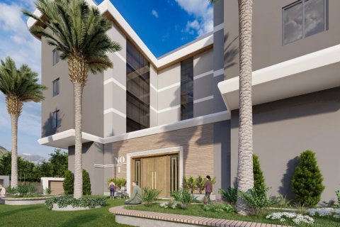آپارتمان در  Alanya ، امارات متحده عربی 1 خوابه ، 50 متر مربع.  شماره 58936 - 11