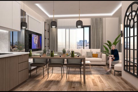 آپارتمان در  Mersin ، امارات متحده عربی 2 خوابه ، 110 متر مربع.  شماره 59433 - 6