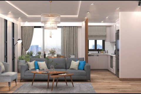 آپارتمان در  Mersin ، امارات متحده عربی 1 خوابه ، 60 متر مربع.  شماره 60187 - 9