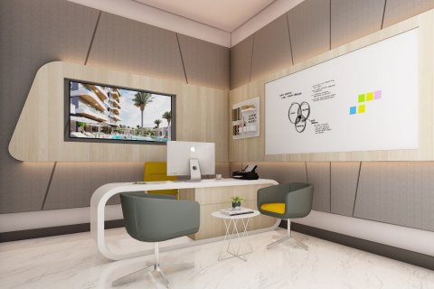 آپارتمان در  Alanya ، امارات متحده عربی 1 خوابه ، 49 متر مربع.  شماره 58982 - 29