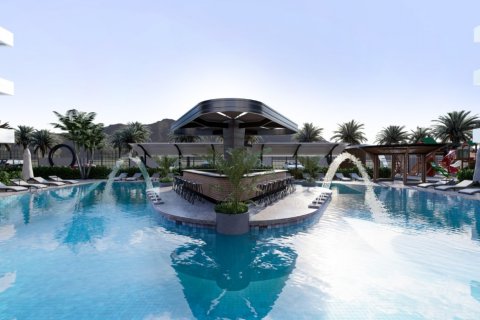 آپارتمان در  Alanya ، امارات متحده عربی 1 خوابه ، 55 متر مربع.  شماره 58925 - 8
