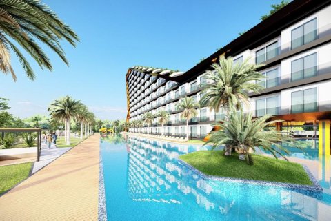آپارتمان در  Antalya ، امارات متحده عربی 1 خوابه ، 55 متر مربع.  شماره 58837 - 3