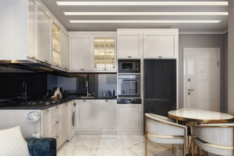 آپارتمان در  Alanya ، امارات متحده عربی 1 خوابه ، 56 متر مربع.  شماره 58979 - 21