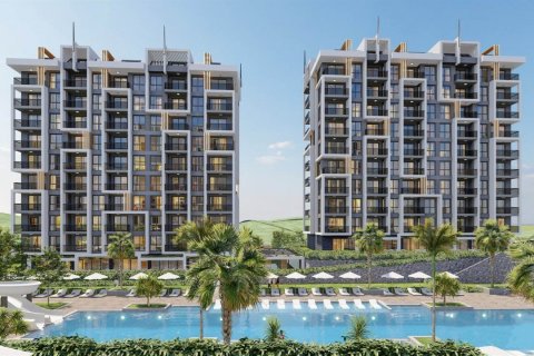 آپارتمان در  Alanya ، امارات متحده عربی 1 خوابه ، 47 متر مربع.  شماره 58941 - 6