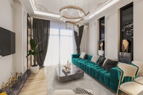 آپارتمان در Kargicak، در Alfirdaus Residence Alanya ، امارات متحده عربی 1 خوابه ، 60 متر مربع.  شماره 62105 - 6