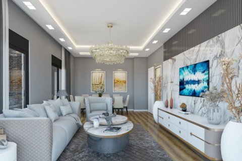 آپارتمان در  Alanya ، امارات متحده عربی 2 خوابه ، 98 متر مربع.  شماره 58953 - 11