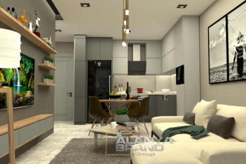 آپارتمان در  Alanya ، امارات متحده عربی 1 خوابه ، 145 متر مربع.  شماره 59040 - 27