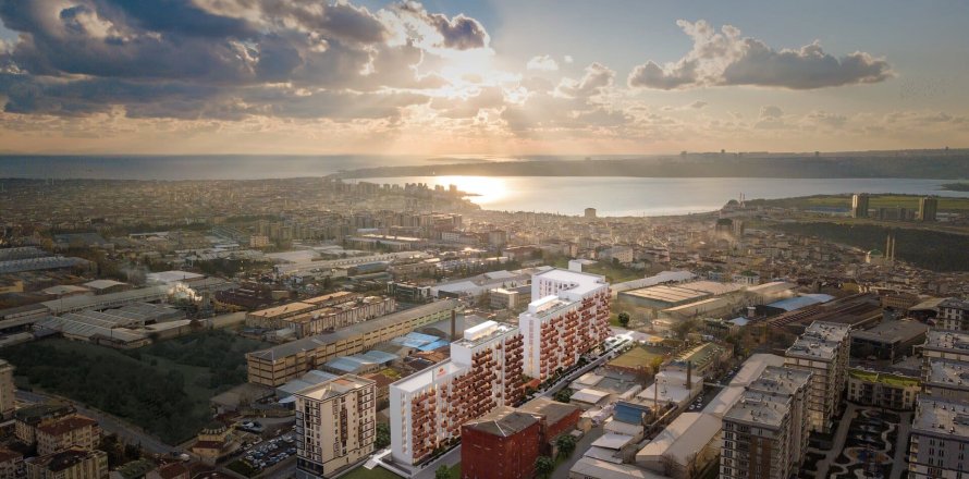آپارتمان در در Dosso Dossi Halkali Istanbul ، امارات متحده عربی 3 خوابه ، 143.53 متر مربع.  شماره 55073
