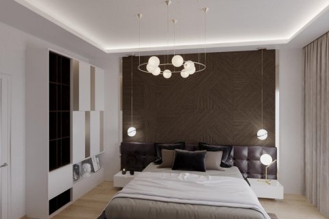 آپارتمان در  Alanya ، امارات متحده عربی 1 خوابه ، 55 متر مربع.  شماره 58925 - 22