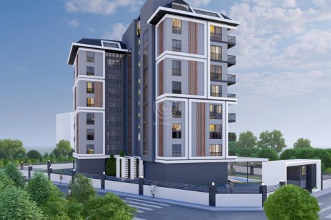 آپارتمان در در Sis Royal 9 (Аланья, Турция) Alanya ، امارات متحده عربی 1 خوابه ، 56 متر مربع.  شماره 57042 - 5