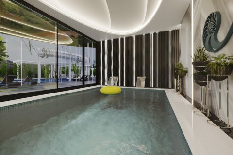 آپارتمان در  Alanya ، امارات متحده عربی 1 خوابه ، 44 متر مربع.  شماره 58821 - 19