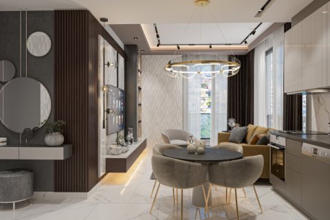 آپارتمان در  Alanya ، امارات متحده عربی 1 خوابه ، 58 متر مربع.  شماره 58951 - 28
