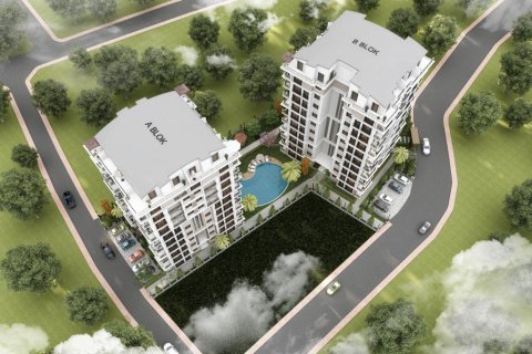 آپارتمان در  Alanya ، امارات متحده عربی 1 خوابه ، 53 متر مربع.  شماره 58859 - 21