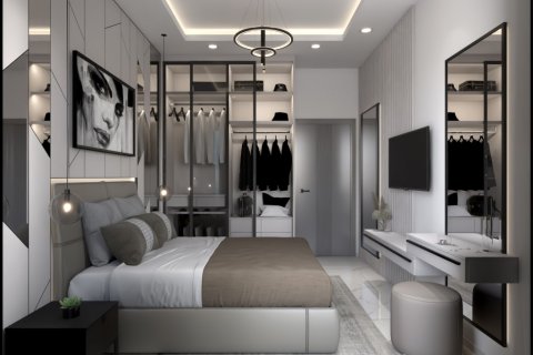 آپارتمان در  Alanya ، امارات متحده عربی 1 خوابه ، 55 متر مربع.  شماره 58770 - 18