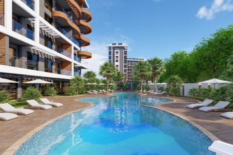 آپارتمان در  Alanya ، امارات متحده عربی 1 خوابه ، 63 متر مربع.  شماره 58800 - 7