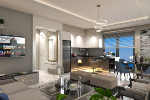 آپارتمان در  Alanya ، امارات متحده عربی 1 خوابه ، 65 متر مربع.  شماره 58973 - 23